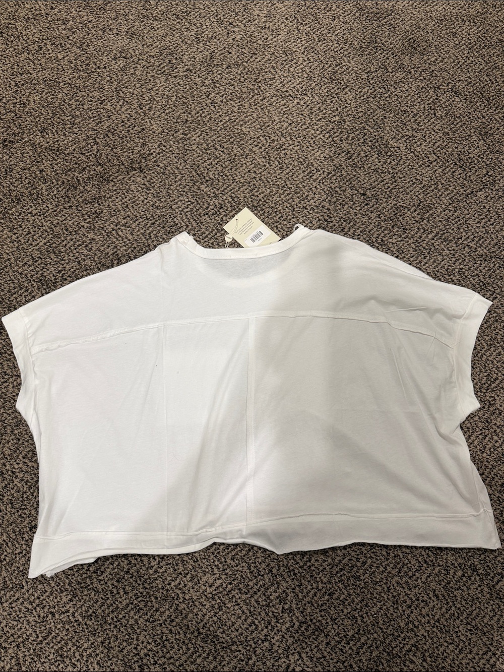 bohme White Boxy Short-Sleeve Pocket Tee - Picture 7 of 7